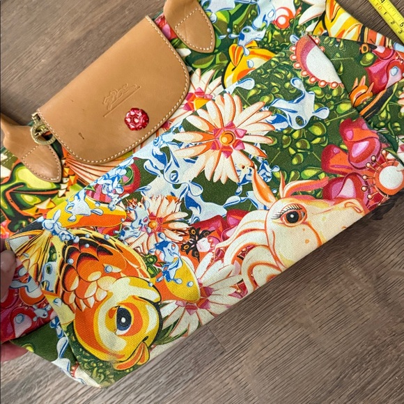 Longchamp Le Pliage Garden Floral Foo tote bag - Picture 4 of 13